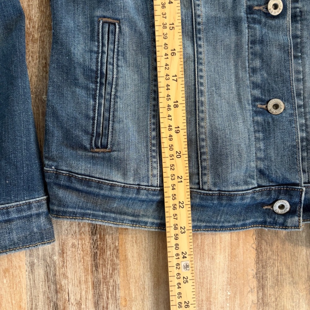 Levis Womens Trucker Denim Jacket Medium Wash Blue 70240-0056 Size Large - Picture 9 of 11